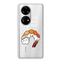 You're Shrimply The Best: Huawei P50 Pro Transparant Hoesje