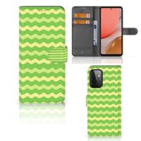 Samsung Galaxy A72 | Telefoon Hoesje | Waves Green