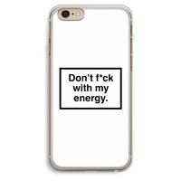 My energy: iPhone 6 Plus / 6S Plus Transparant Hoesje