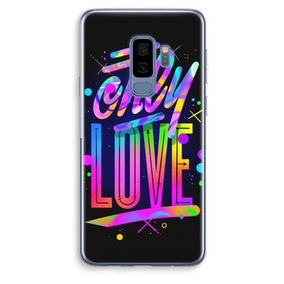 Only Love: Samsung Galaxy S9 Plus Transparant Hoesje