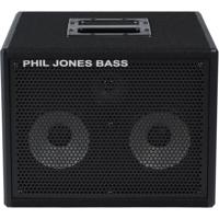 Phil Jones Bass CAB-27 bascabinet 2x7 inch 200 Watt - zwart