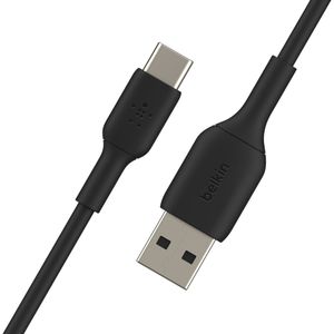 Belkin BOOST CHARGE USB-A / Type-C-kabel - 2m - Zwart