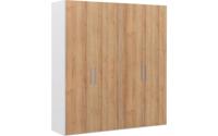 Goossens Kledingkast Easy Storage Ddk, Kledingkast 203 cm breed, 220 cm hoog, 4x draaideur Goossens Kledingkast Easy Storage Ddk, Kledingkast 203 cm breed, 220 cm hoog, 4x draaideur