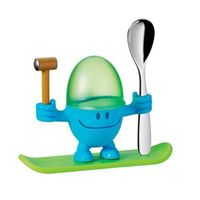 WMF - McEgg - Eierdopje Blauw met lepel WMF - McEgg - Eierdopje Blauw met lepel