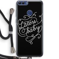 Laters, baby: Huawei P Smart (2018) Transparant Hoesje met koord