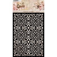 Studio Light • teddy's tea time mask stencil baroque pattern