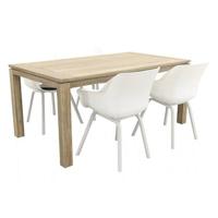 Hartman Sophie Element wit|Rome grey 170 cm. tuinset - 5-delig