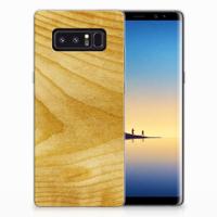 Samsung Galaxy Note 8 | Bumper Hoesje | Licht Hout