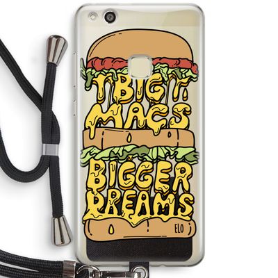 Big Macs Bigger Dreams: Huawei Ascend P10 Lite Transparant Hoesje met koord