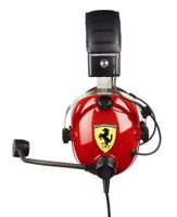 Thrustmaster New! T.Racing Scuderia Ferrari Edition Headset Bedraad Hoofdband Gamen Zwart, Rood - thumbnail
