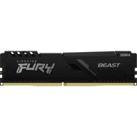 Kingston FURY Beast Werkgeheugenmodule voor PC DDR4 16 GB 1 x 16 GB Non-ECC 3200 MHz 288-pins DIMM CL16 KF432C16BB1/16 - thumbnail