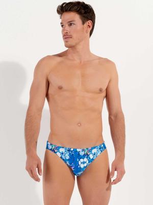 HOM - Swim Micro Briefs - Colibris - blauw, Maat:M