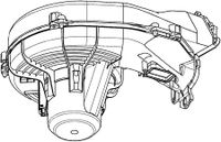 Kachelventilator AB 29 000P Mahle AB29000P