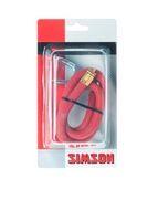 Simson pompslang jumbo rood op kaart