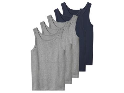 esmara Set van 5 kinder hemden (Grijs/donkerblauw, 146/152) esmara Set van 5 kinder hemden (Grijs/donkerblauw, 146/152)