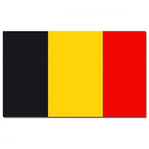 Vlag Belgie 90 x 150 cm feestartikelen