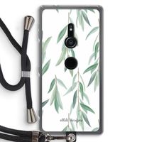 Branch up your life: Sony Xperia XZ2 Transparant Hoesje met koord