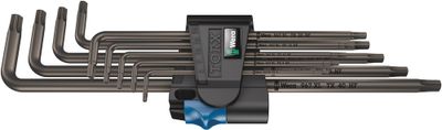 Wera 967/9 TX XL HF 1 Stiftsleutelset met vasthoudfunctie, lang, 9 -delig - 1 stuk(s) - 05024450001