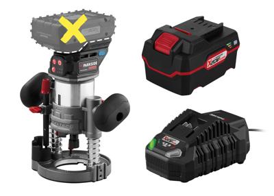 PARKSIDE PERFORMANCE Accu-multifrees 20 V met accu en lader