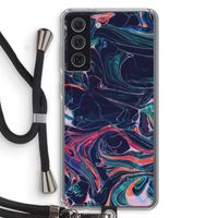 Light Years Beyond: Samsung Galaxy S21 FE Transparant Hoesje met koord