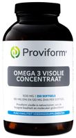 Proviform Omega 3 Visolieconcentraat 1000mg Softgels 250st - thumbnail