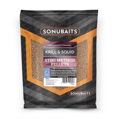 Sonubaits Sonubaits Stiki Krill & Squid Method Pellets 2mm