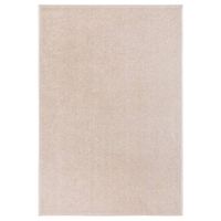 Vloerkleed kortpolig 200x290 cm donkerbeige