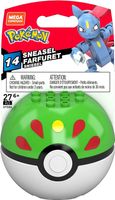 Mega Construx Pokemon - Sneasel in Friend Ball - thumbnail