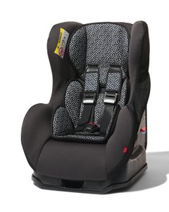 HEMA Autostoel Baby 0-25kg Zwart/witte Stip