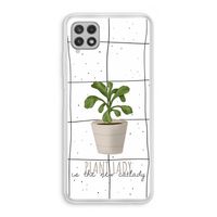 Kamerplant op vensterruit: Samsung Galaxy A22 4G Transparant Hoesje