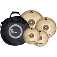 Istanbul Agop XIST Brilliant bekkenset 14, 16, 20 incl. bekkentas