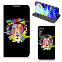 Motorola Moto G8 Power Magnet Case Lion Color - thumbnail