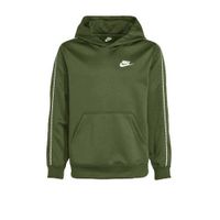 Nike hoodie kaki/wit - thumbnail