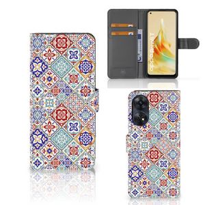 OPPO Reno8 T 4G Bookcase Tiles Color