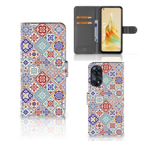 OPPO Reno8 T 4G Bookcase Tiles Color - thumbnail