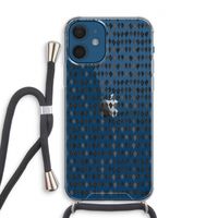 Crazy shapes: iPhone 12 Transparant Hoesje met koord