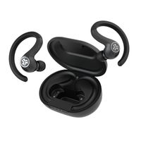 JLab JBuds Air Sport True Wireless Hoofdtelefoons True Wireless Stereo (TWS) oorhaak Oproepen/muziek Bluetooth Zwart - thumbnail