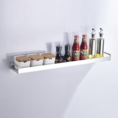 60cm keuken multifunctionele muur opknoping houder kruiden opslag rek (zilver)