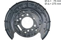 Dekplaat, remschijf AIC, Inbouwplaats: Achteras rechts, u.a. für Hyundai, KIA