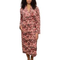 Trofe Flora Robe Velvet Silk Fleece - thumbnail