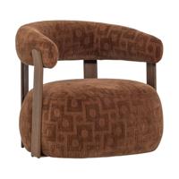 Woood Foon fauteuil Bruin