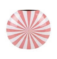 Vaas Candy Swirl Large Flamingo Roze En Wit
