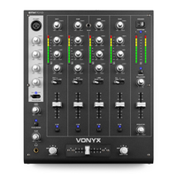 Skytec STM-7010 4-kanaals dj mixer USB