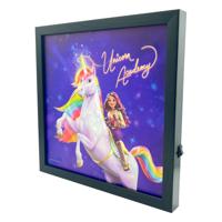 Unicorn Academy Canvas Poster Sophia & Wildstar (With Light) Unicorn Academy Canvas Poster Sophia & Wildstar (With Light)