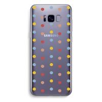 Bollen: Samsung Galaxy S8 Plus Transparant Hoesje - thumbnail