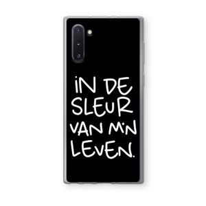 De Sleur: Samsung Galaxy Note 10 Transparant Hoesje