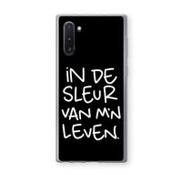 De Sleur: Samsung Galaxy Note 10 Transparant Hoesje