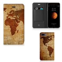 Apple iPhone 7 Plus | 8 Plus | Book Cover | Wereldkaart Apple iPhone 7 Plus | 8 Plus | Book Cover | Wereldkaart