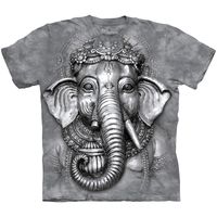 T-Shirt Mountain Artwear Big Face Ganesh M