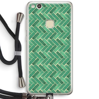 Moroccan tiles 2: Huawei Ascend P10 Lite Transparant Hoesje met koord